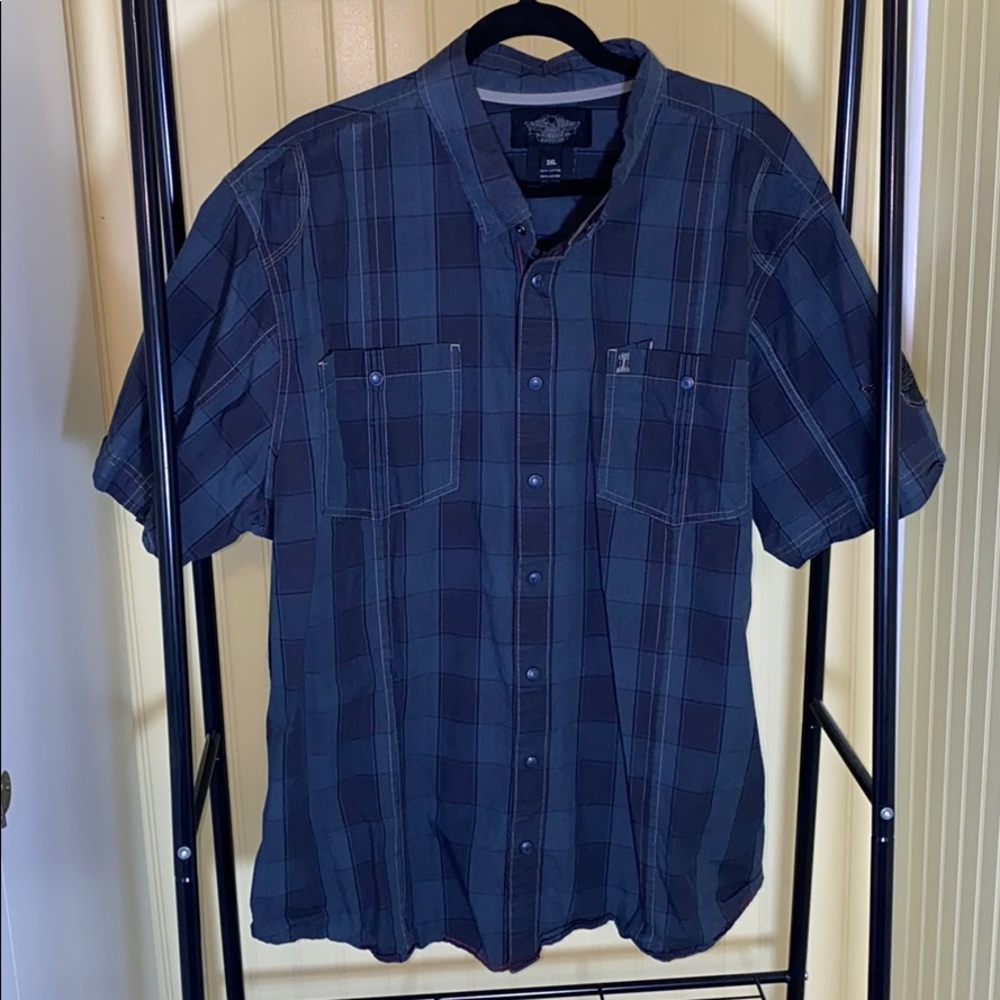 Harley Davidson Button-up with snap closure